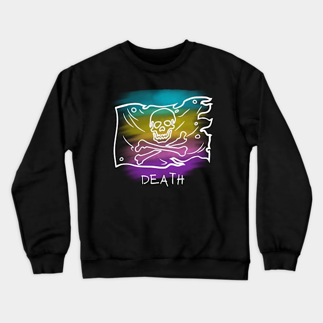 Our flag means death rainbow Crewneck Sweatshirt by TigrArt